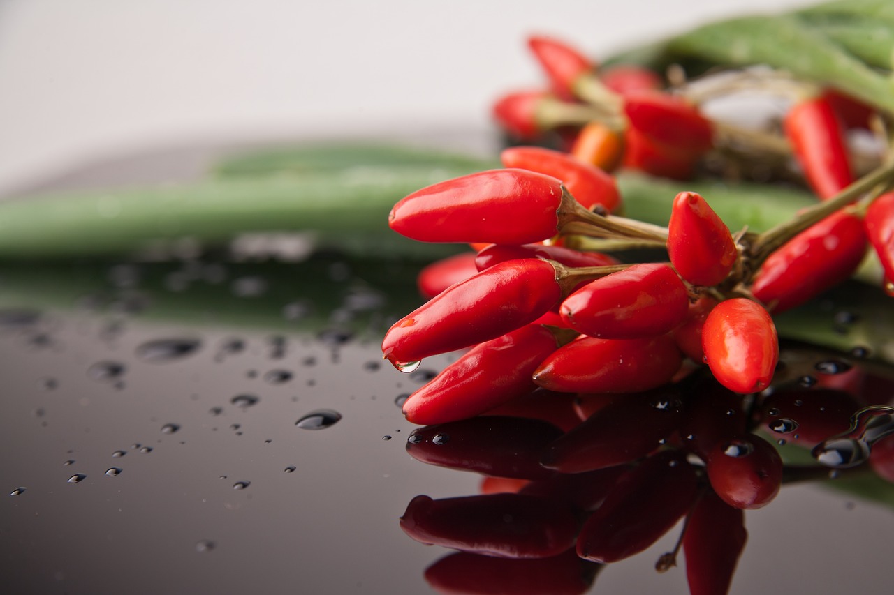 Capsaicin Chilli, Vegetables, Spices image
