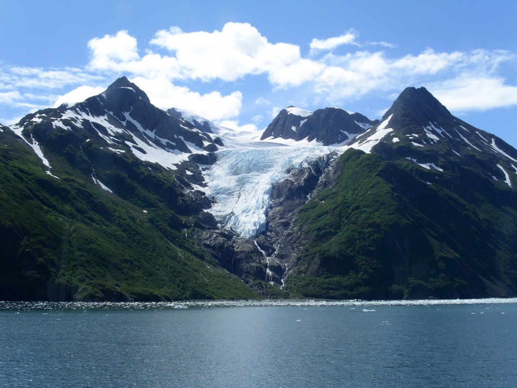 u-shaped valley, valley glacier hanging glacier.