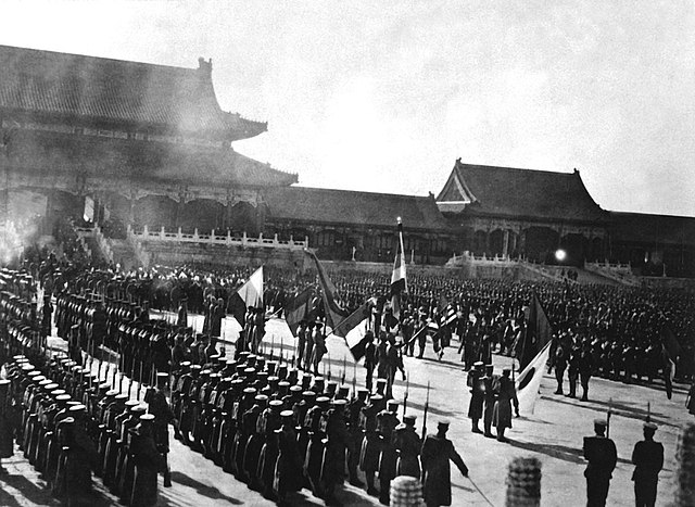 Armées étrangères à Pékin pendant la rébellion des Boxers