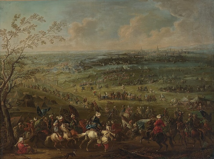 The Ottomans before the walls of Vienna, by August Querfurt