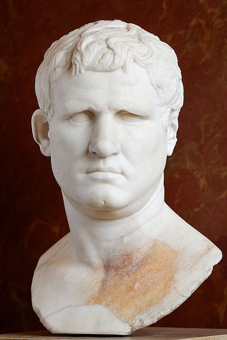 Buste d'Agrippa au Louvre, Paris