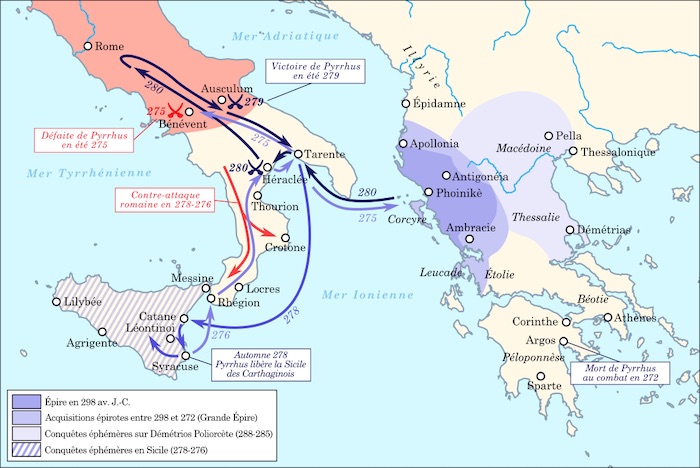 Campagnes de Pyrrhus en Italie