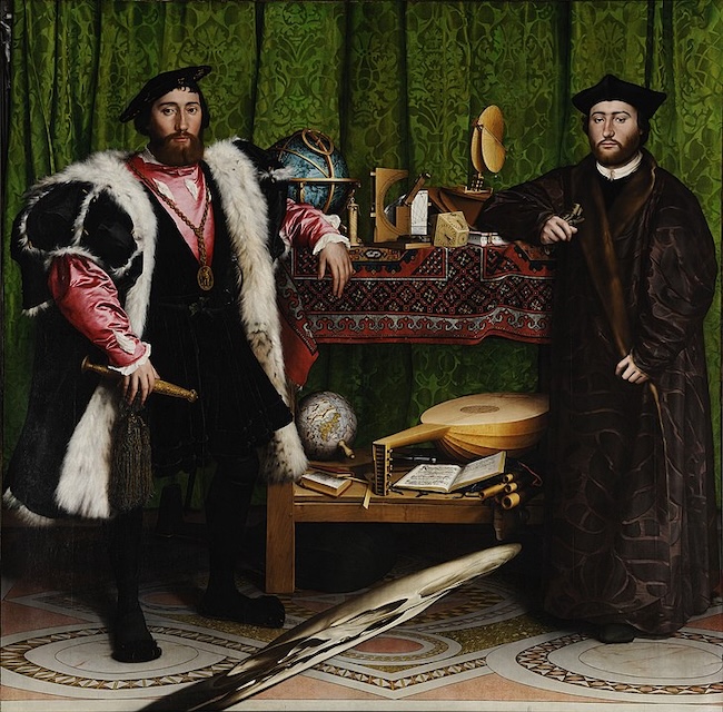 Les Ambassadeurs, 1523, Hans Holbein le Jeune