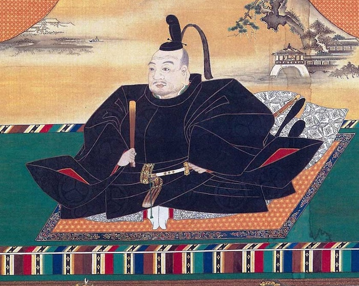 Le premier shogun Tokugawa Ieyasu (1543-1616), fondateur du shogunat Tokugawa.