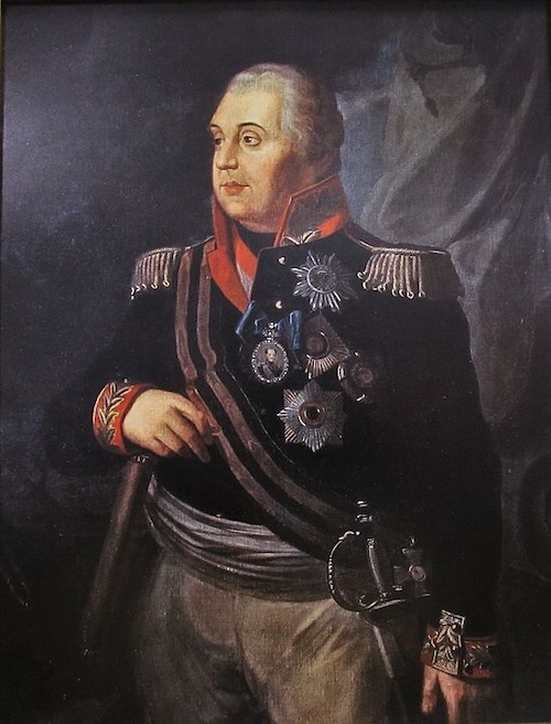 Le prince russe Mikhail Koutouzov