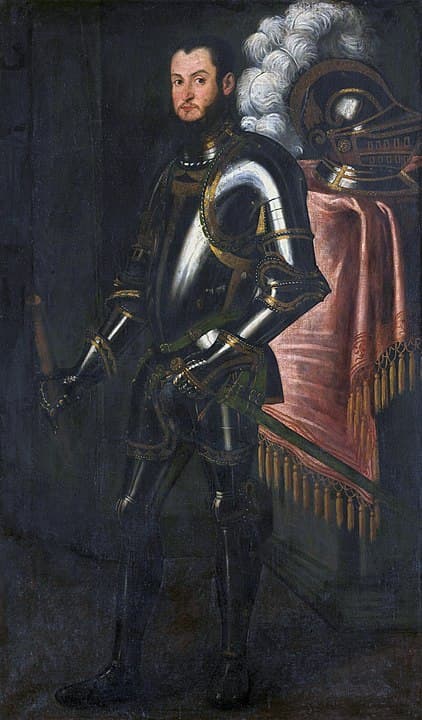 Sigismond II Auguste en armure