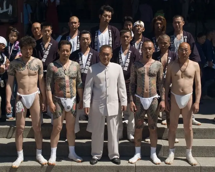 Un clan yakuza au Sanja Matsuri.