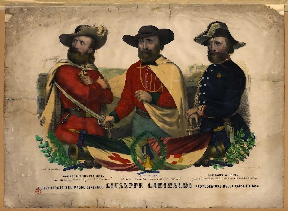 Giuseppe Garibaldi : Unification de l’Italie (Risorgimento)