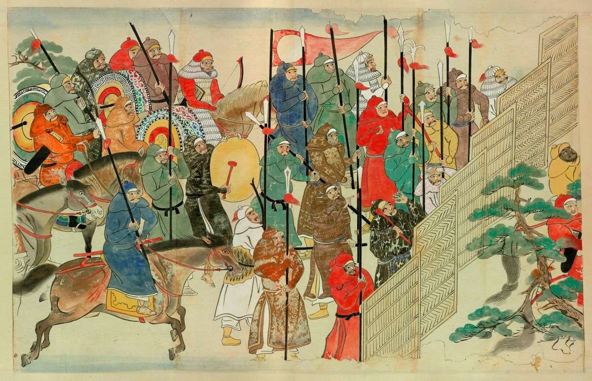 1274-1281 Campagnes d’invasion mongole au Japon